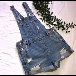 H&M denim overalls